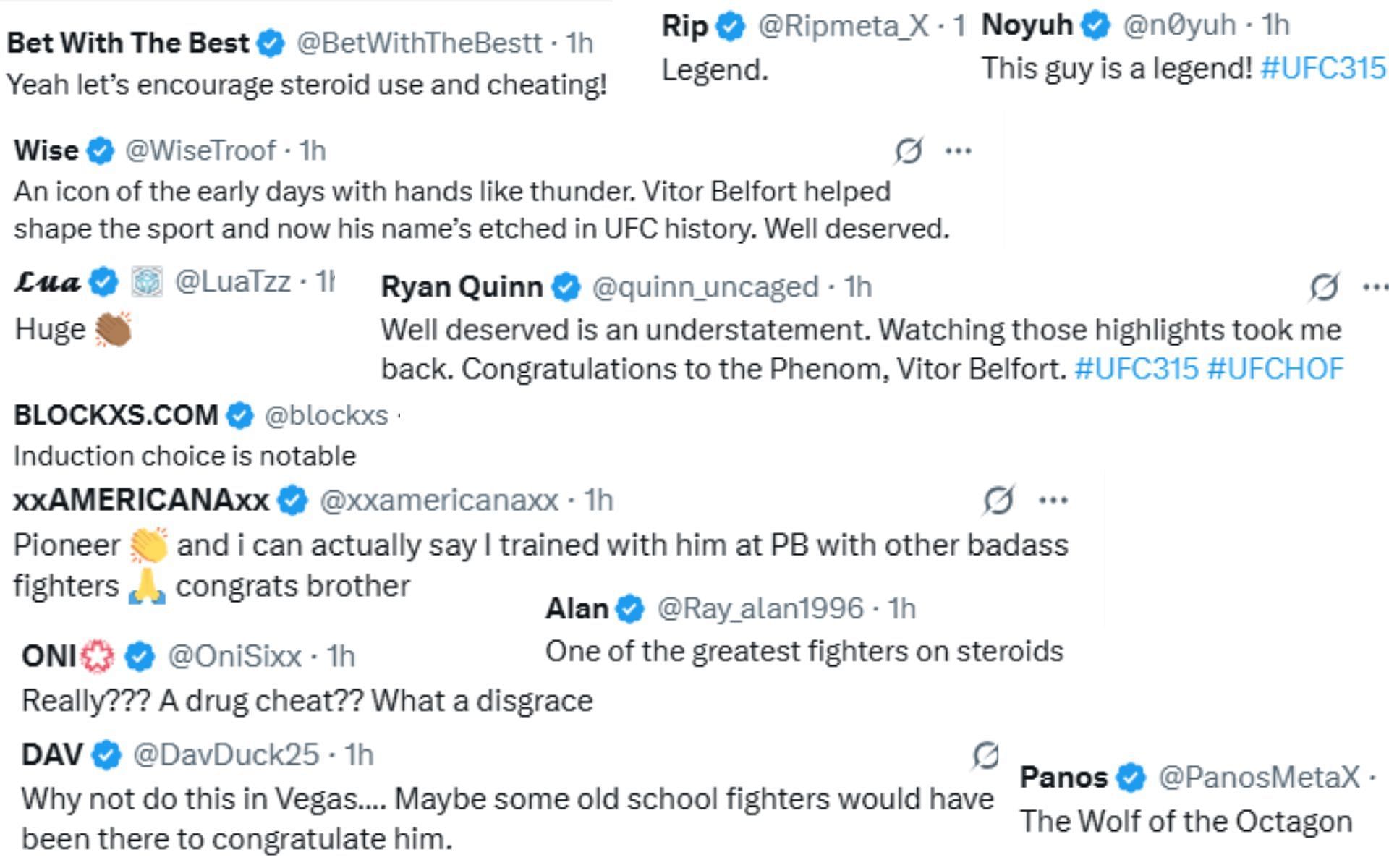 Fan reactions